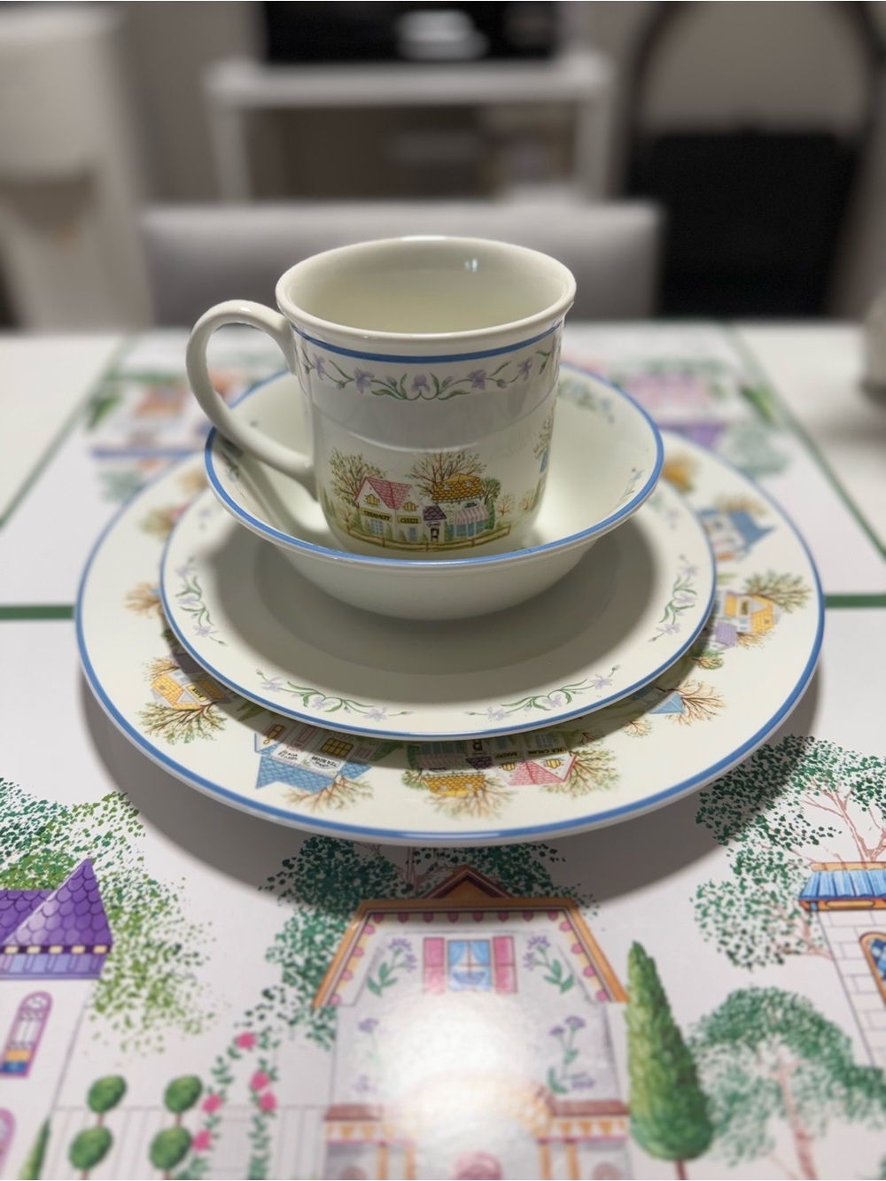 Vintage 1995 Lenox Spice Village Dinnerware Set